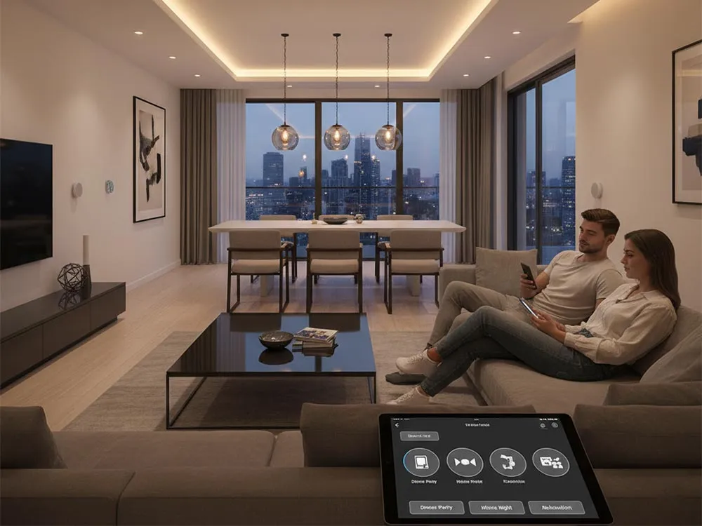 Home lighting automation