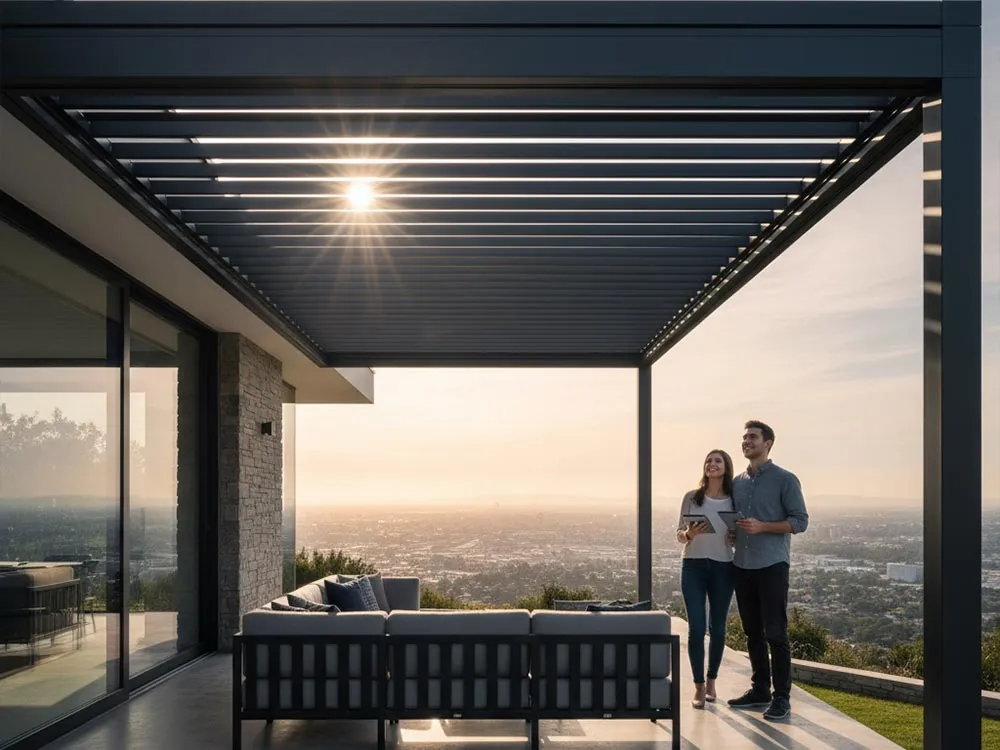 Motorised Retractable Roof